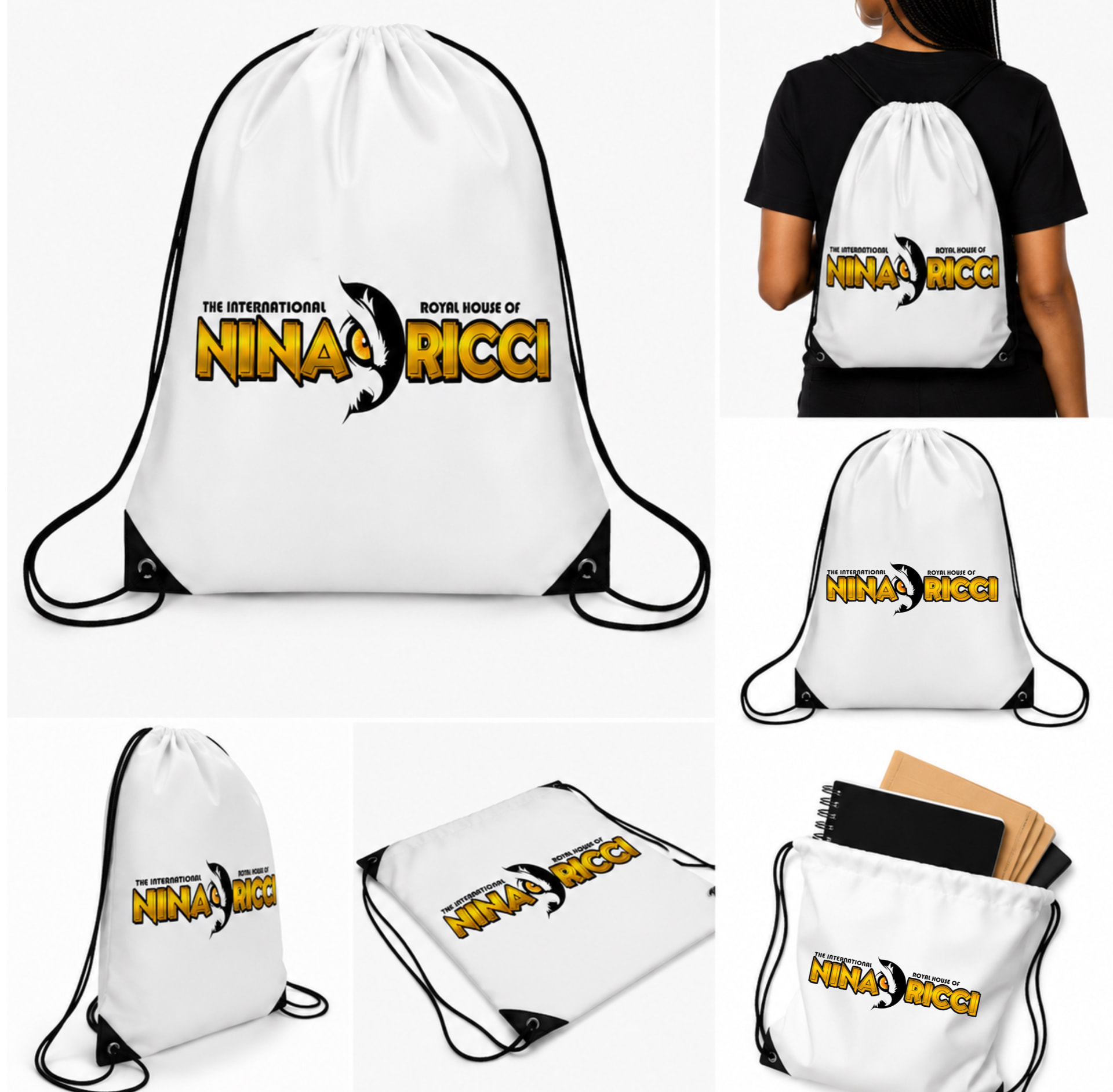 Internationally Known Drawstring Bag