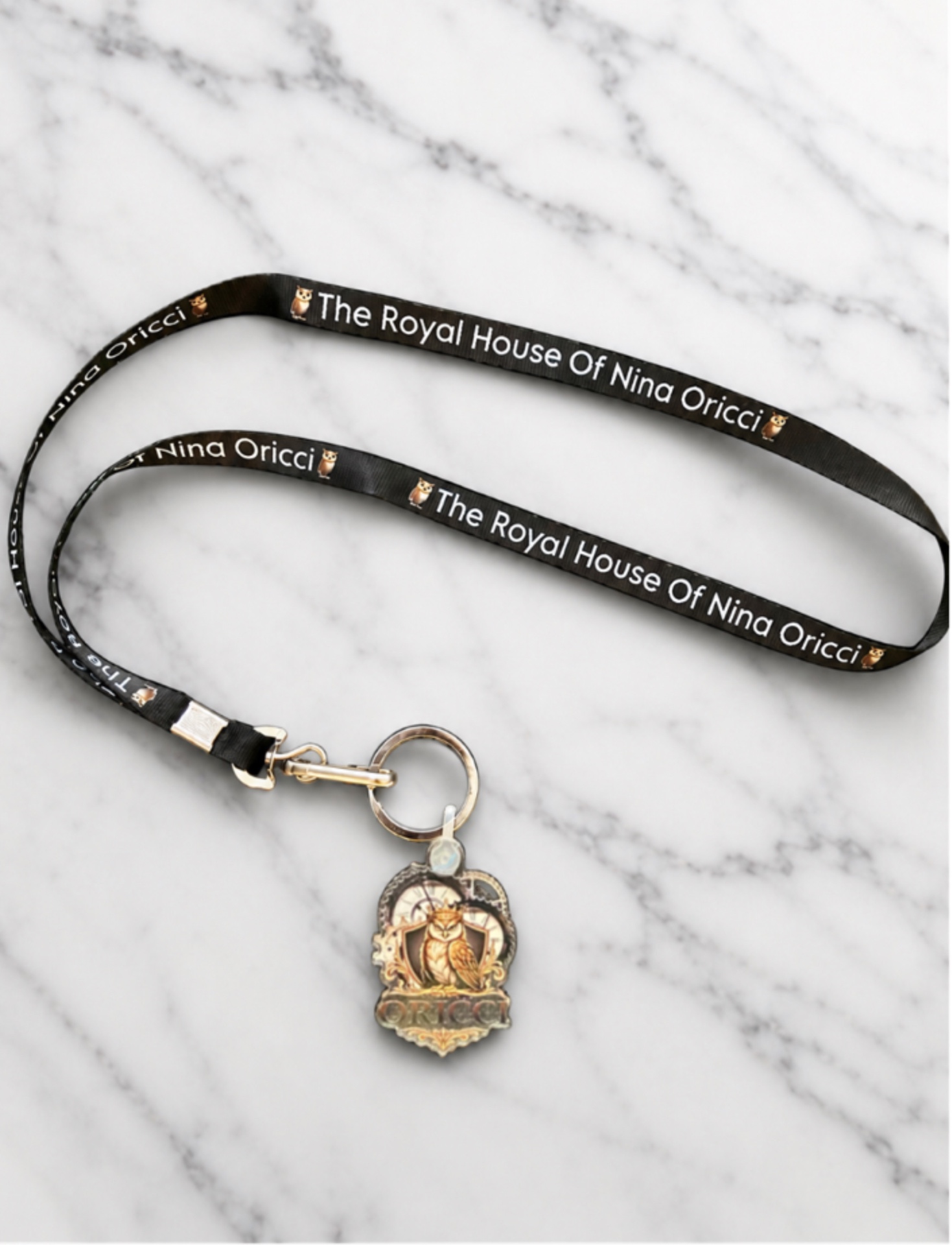 Timeless Lanyard & Acrylic Keychain